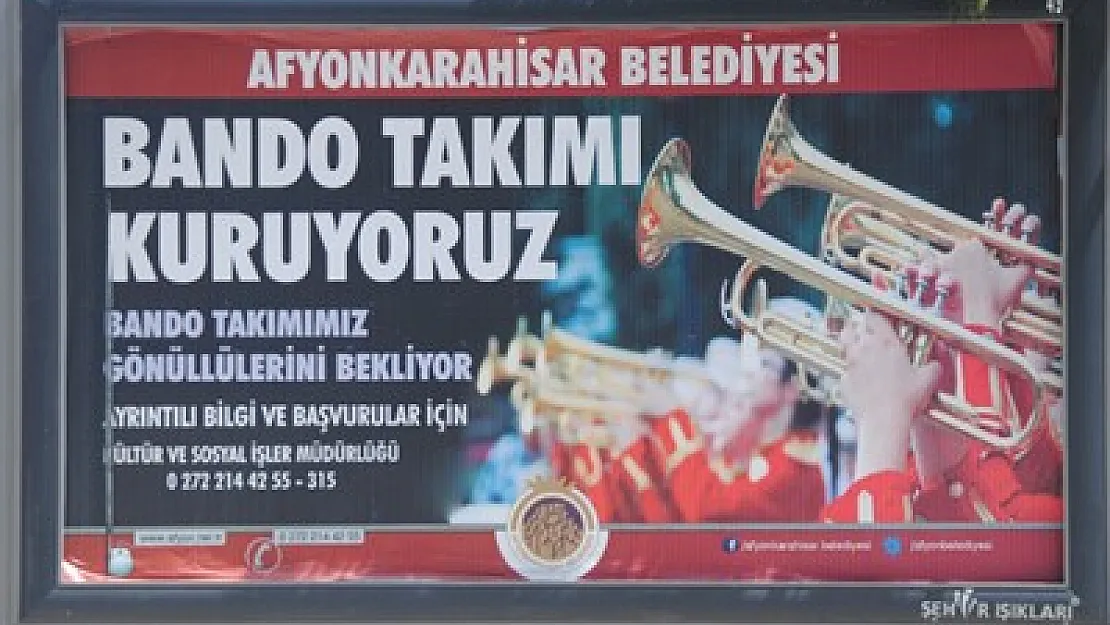 Gönüllüler Bando Takımı’na – Kocatepe Gazetesi