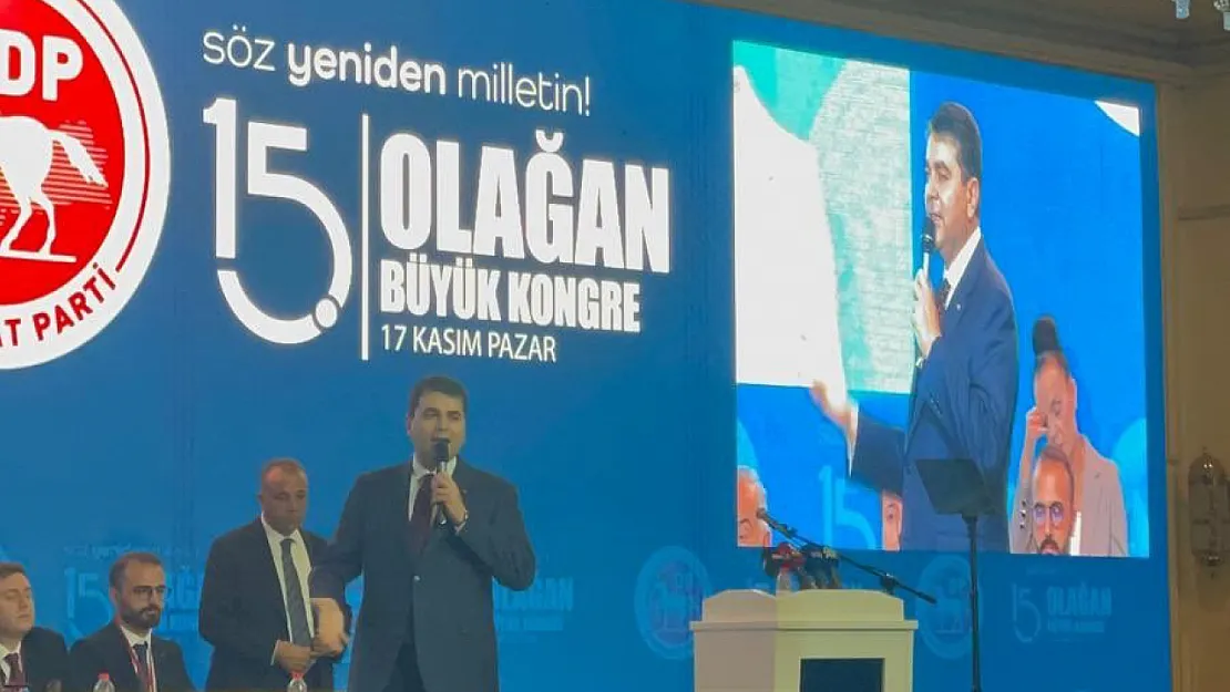 Gültekin Uysal, yeniden DP Genel Başkanı