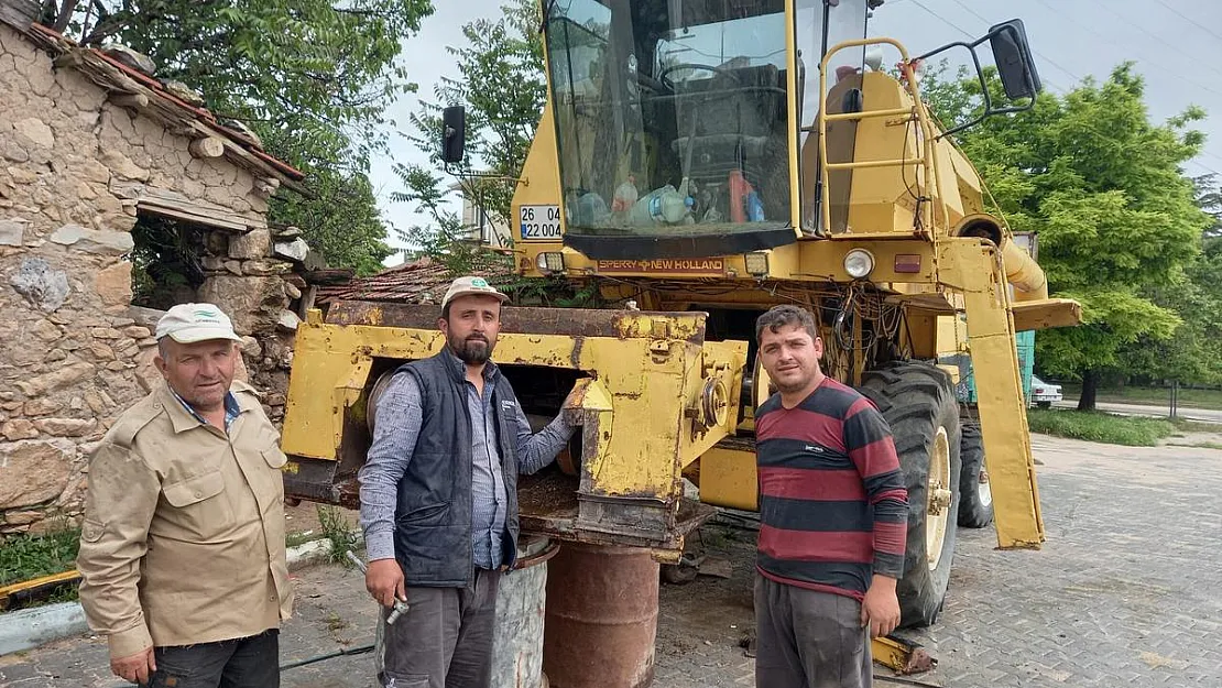 Günyüzü’nde hasat hazırlığı başladı