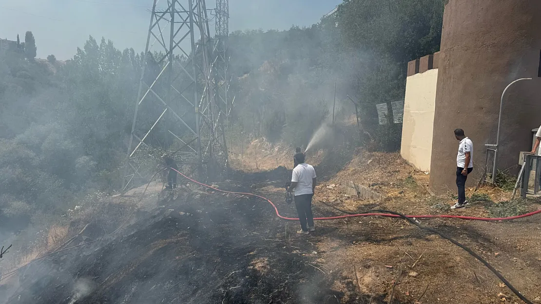 Hamsu Köprüsünün Yıkım Çalışmaları Sırasında Yangın Çıktı