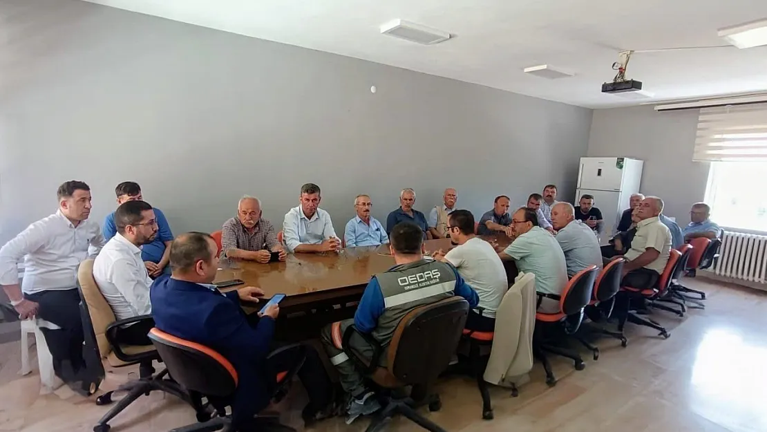 Hasat Öncesi Üreticilere Bilgilendirme Toplantısı