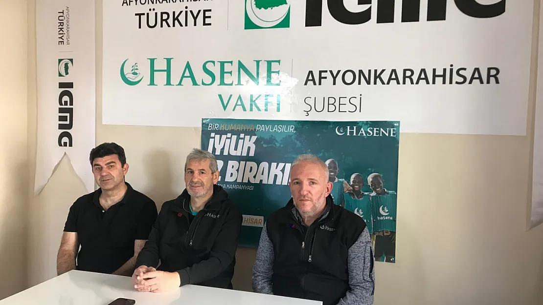 Hasene Vakfı, Afyon'da 750 Aileye Yardım Eli Uzatacak