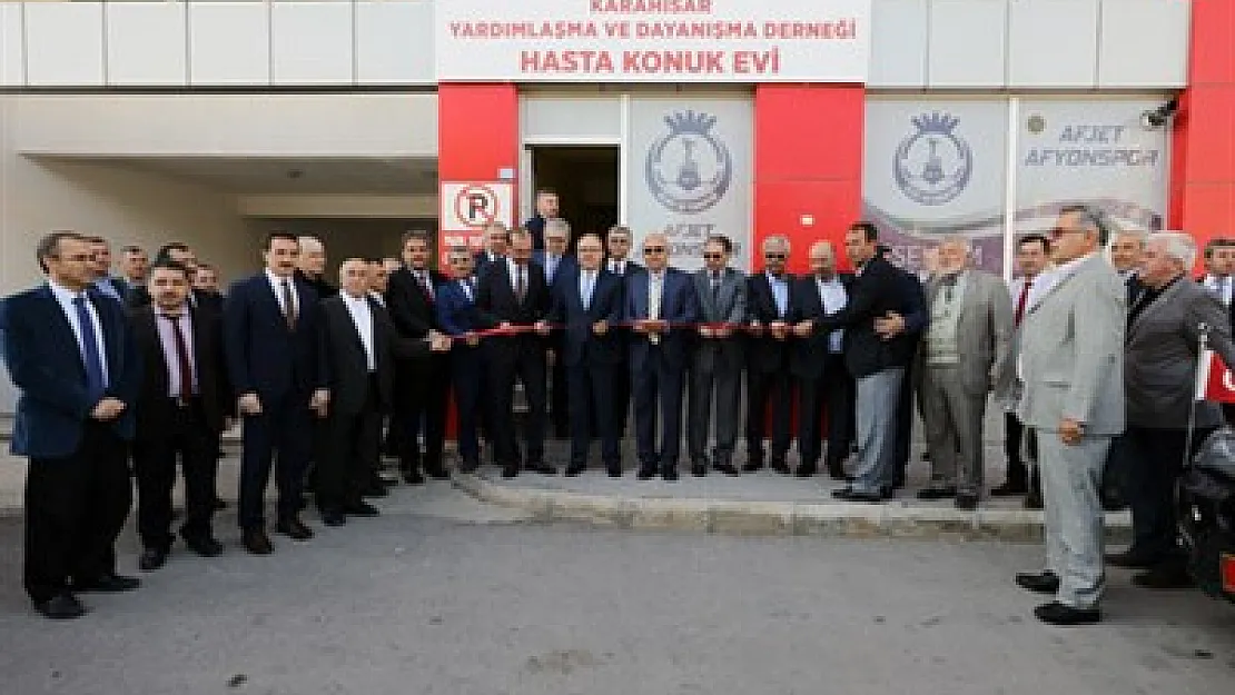 Hasta Yakınları Konukevi hizmete açıldı