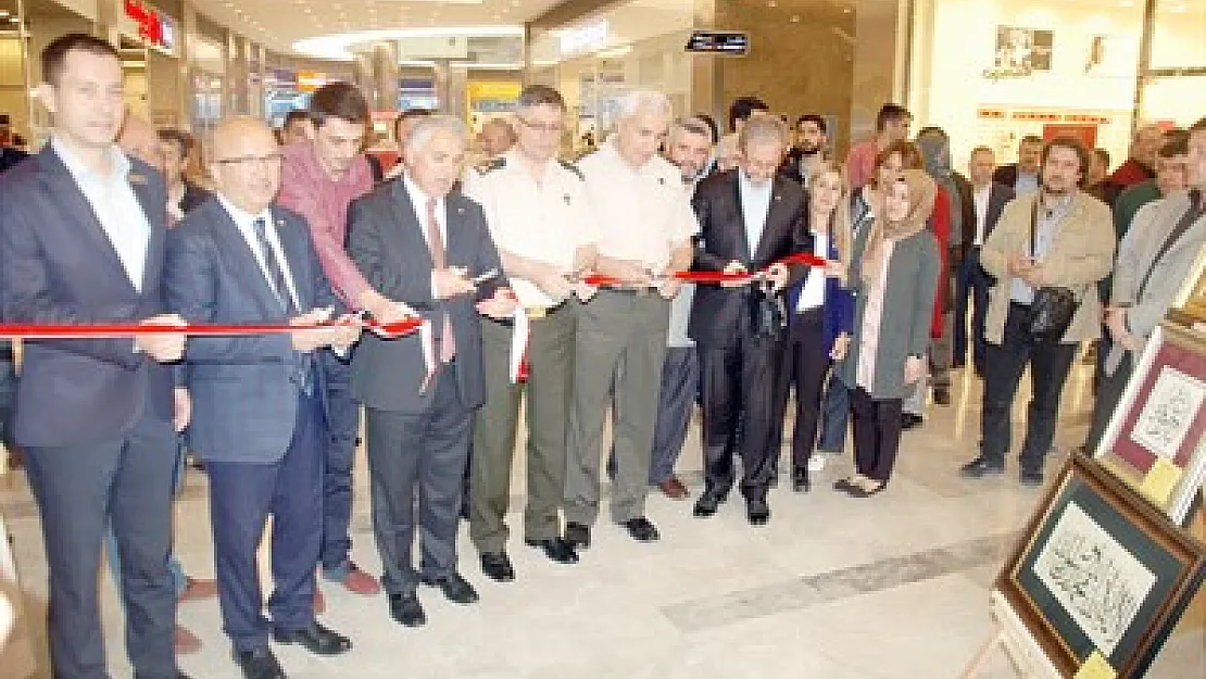 Hat sanatı, Park Afyon’da sergilendi