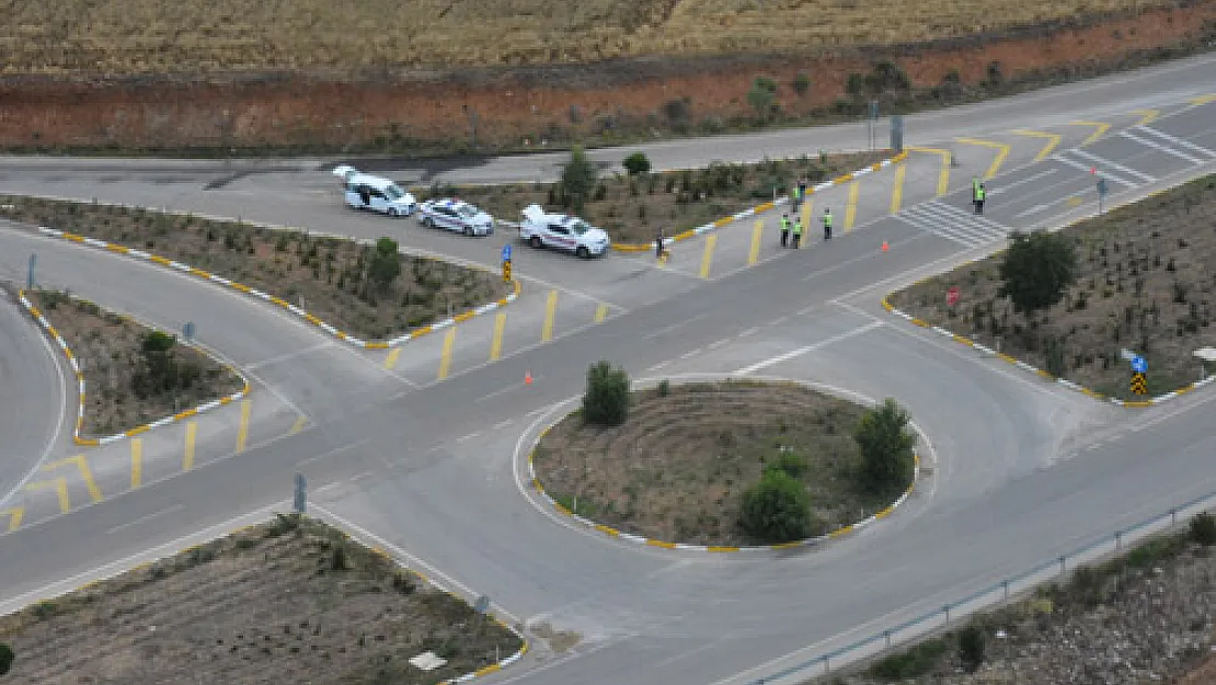 Havadan trafik denetimi yapıldı