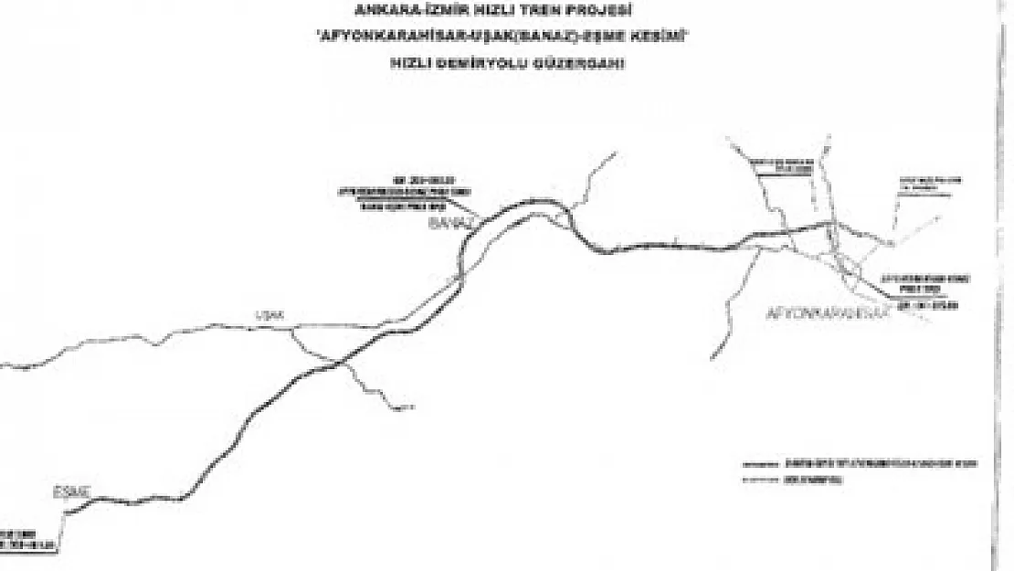 Hızlı tren için acele kamulaştırma kararı