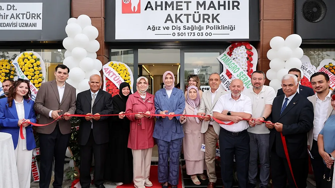 İçişleri Bakanı Yerlikaya'nın Eşi, Afyon'da Açılışa Katıldı