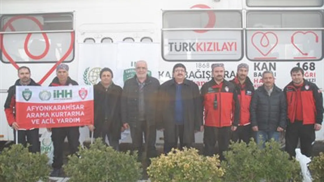 İHH'den Kızılay'a kan desteği – Kocatepe Gazetesi