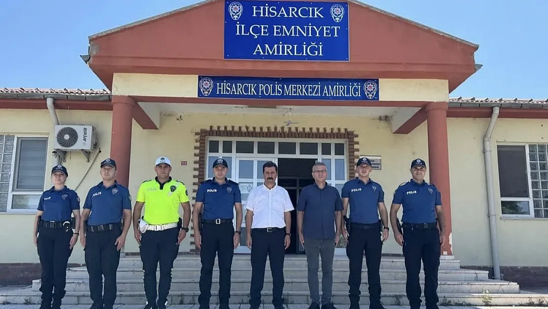 İl Emniyet Müdürü Osman Elbir Hisarcık'ta
