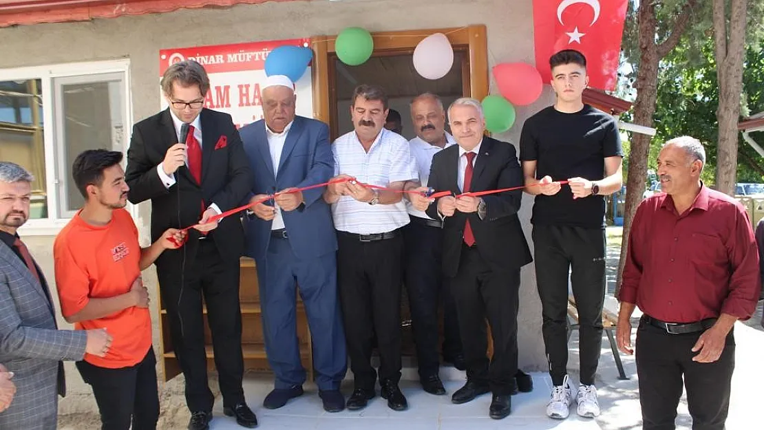 İmam Hatip Camii Kur'an kursu açıldı