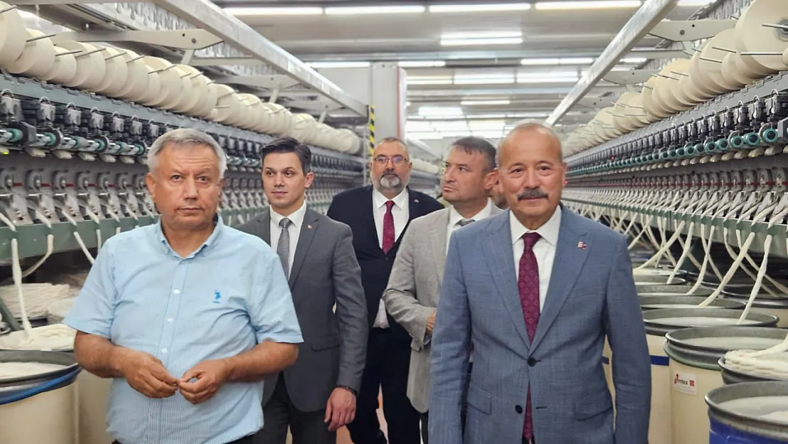 İplikten Motora, Yatırımdan Barış Mesajına: Taytak'tan Dazkırı'da Gündem Dolu Ziyaret