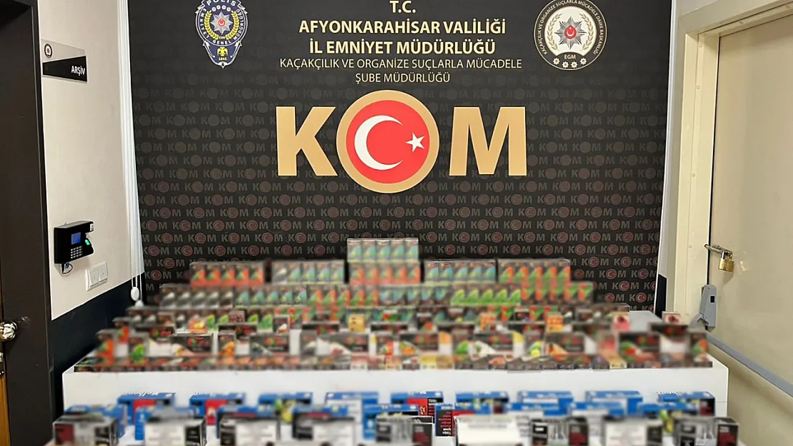 İş Yeri Ve Depoda Kaçak Tütün Ele Geçirildi