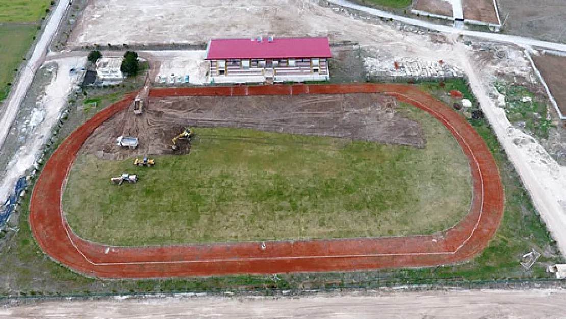 İscehisar İlçe Stadı yenileme çalışmaları başladı