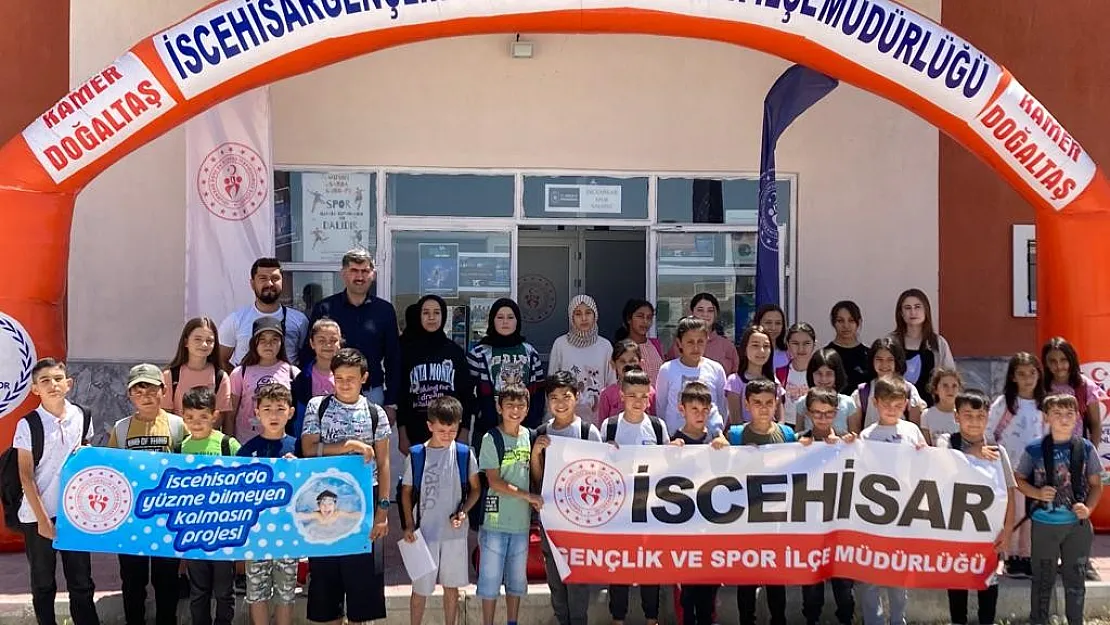 İscehisar ilçesinde yüzme bilmeyen kalmayacak