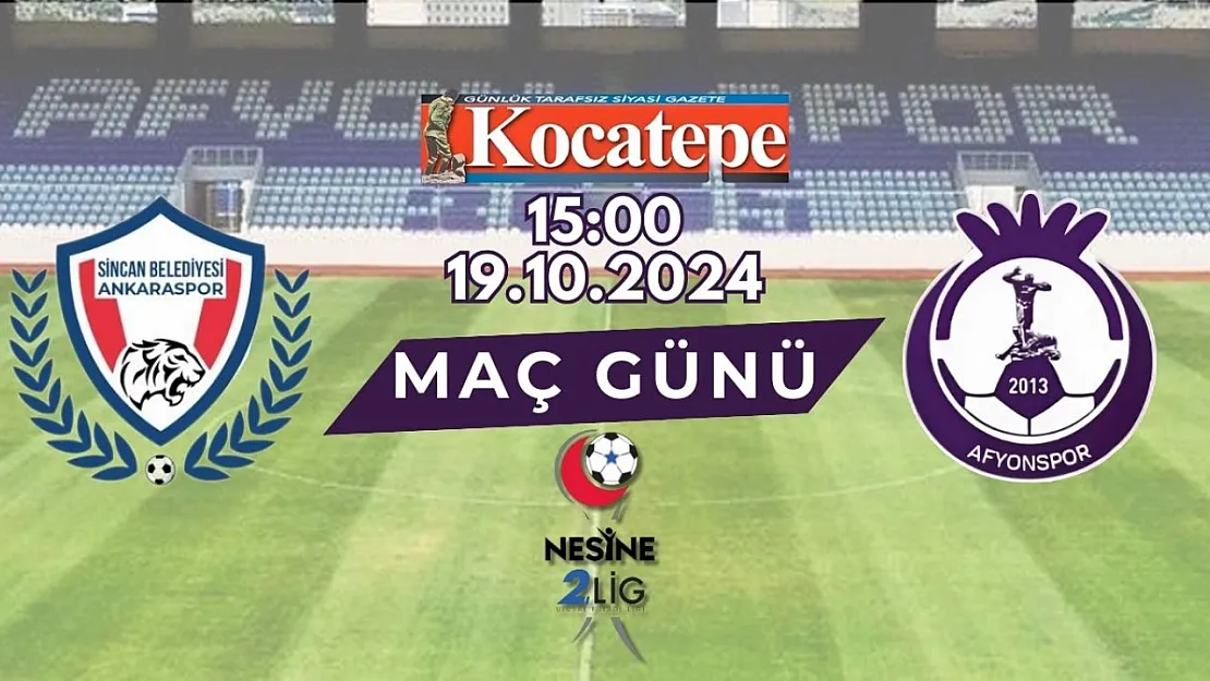 İşte Galibiyet İçin Mücadele Eden Afyonspor'un İlk 11'i