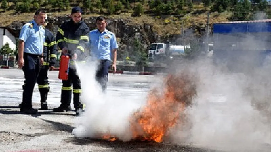 İtfaiye tatbikat yaptı – Kocatepe Gazetesi