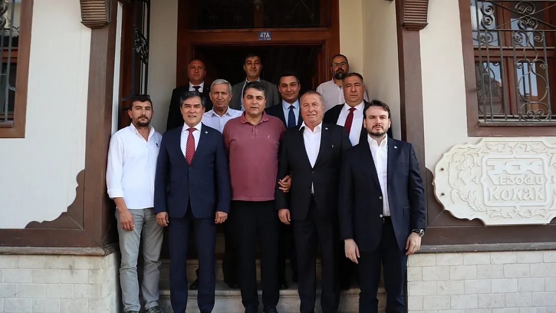 İYİ Parti Kurmayları, DP Lideri Uysal ile görüştü