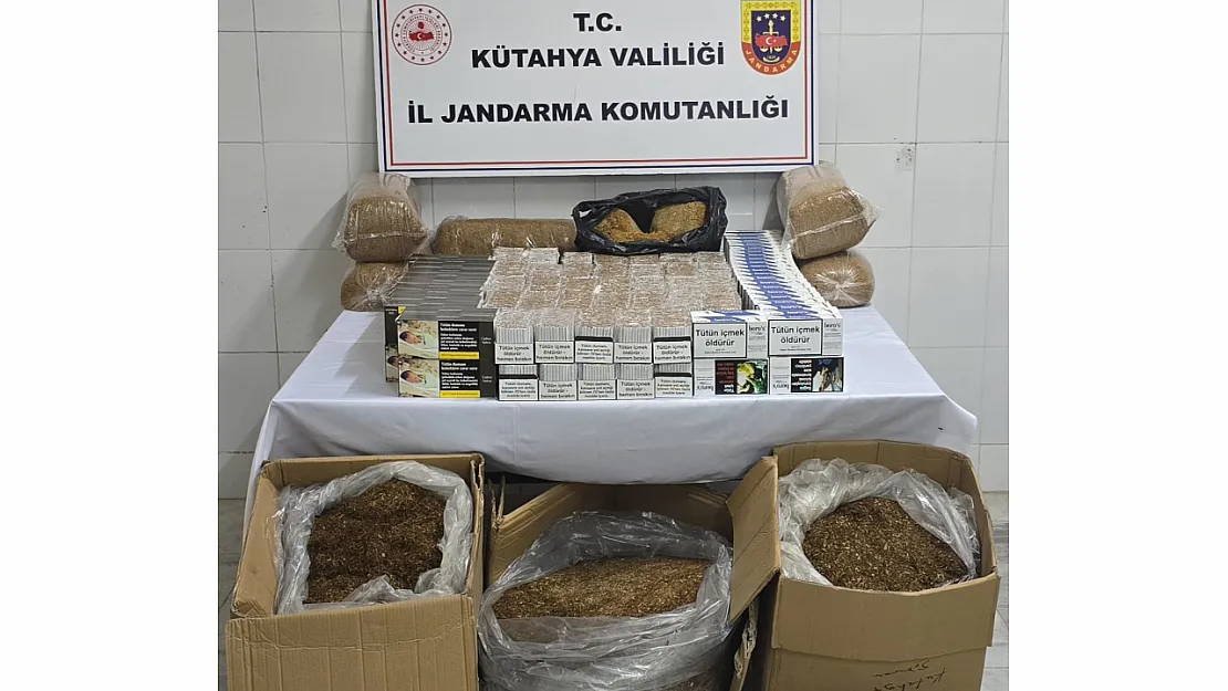 Jandarmadan Kaçak Sigara Operasyonu