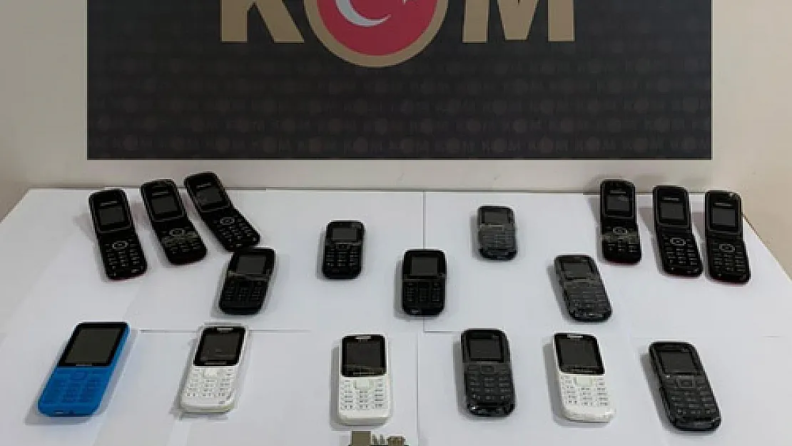 Kaçak telefon ele geçirildi