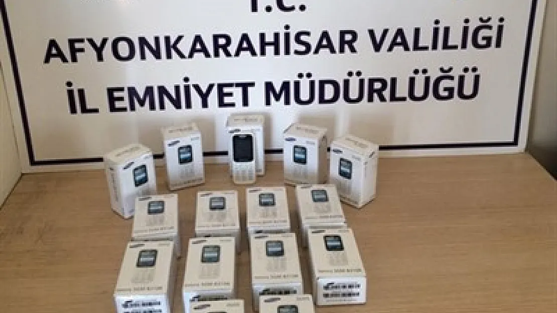 Kaçak telefonlar yakalandı – Kocatepe Gazetesi