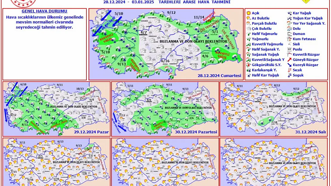 Kar Yağışı Devam Edecek! Meteoroloji'den Son Dakika Uyarısı