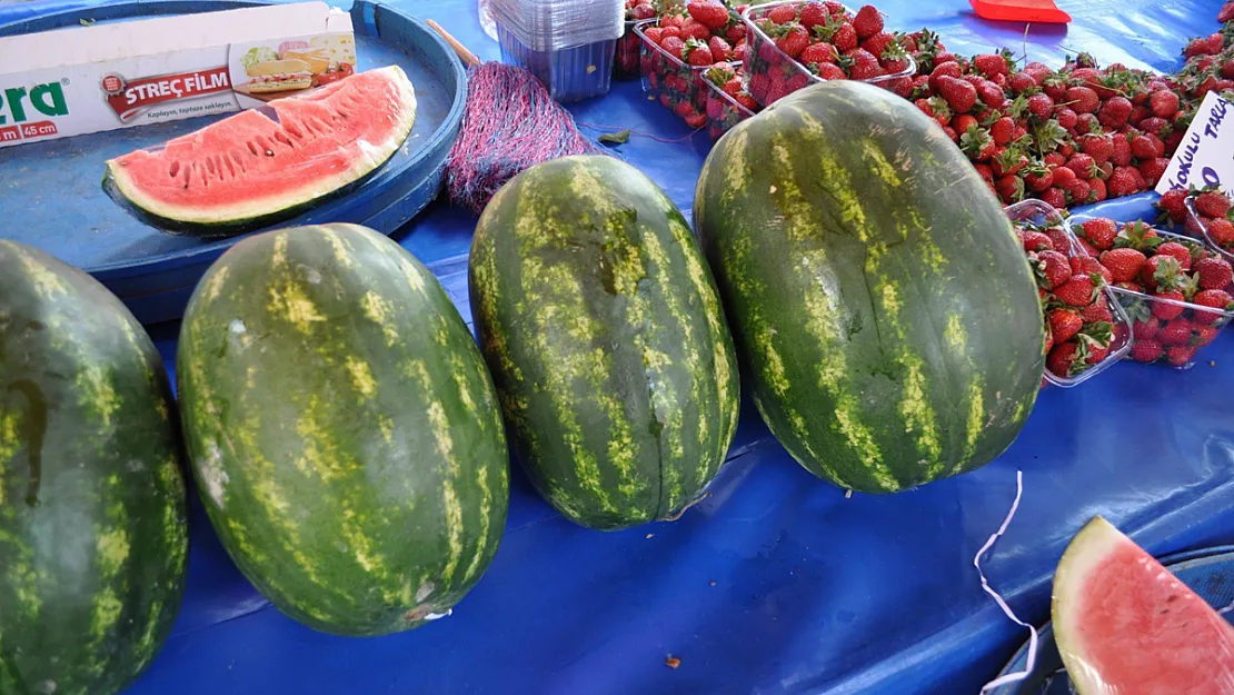Karpuz Pazar Tezgahlarında Yerini Almaya Başladı