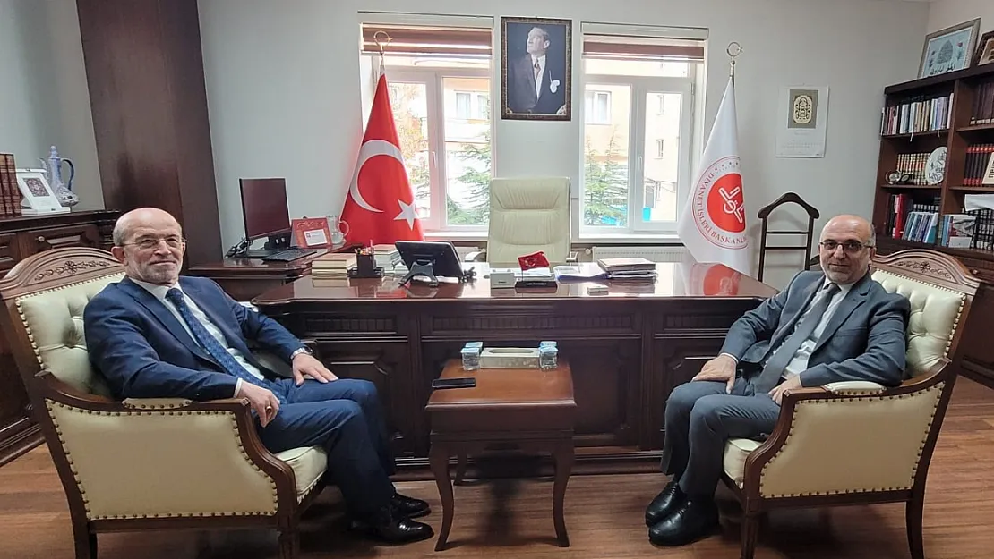 Kaya'dan Müftü İmamoğlu'na Ziyaret