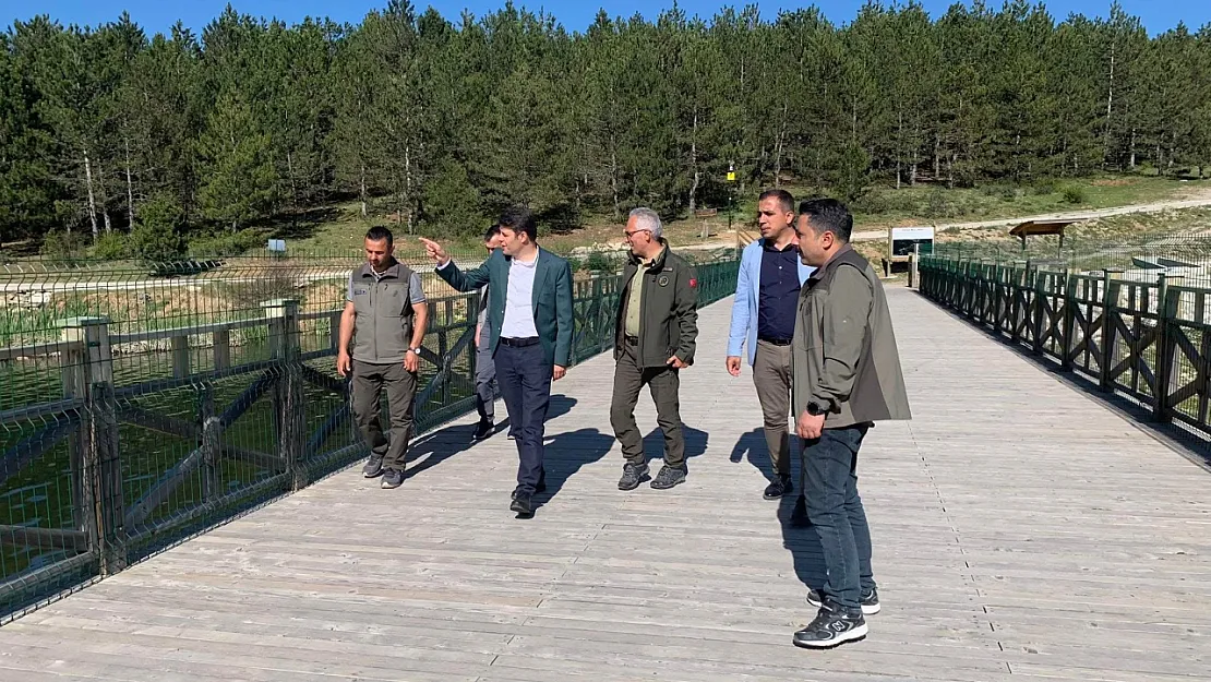 Kaymakam Çengel Akdağ Tabiat Parkı'nda İnceleme Yaptı
