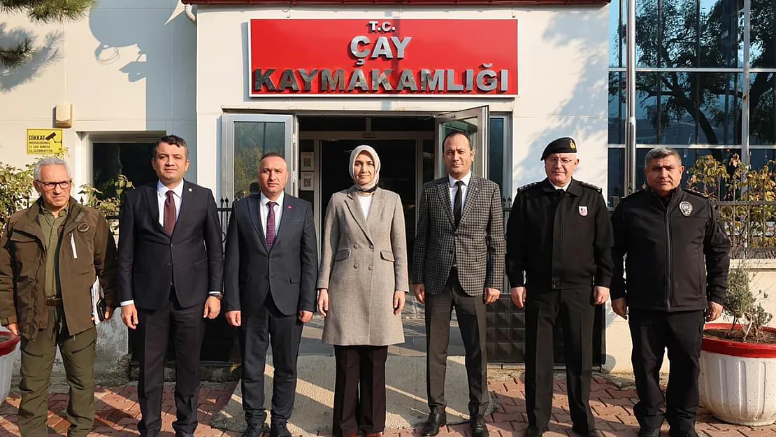 Kaymakam Topuz, Vali Yiğitbaşı'nı Bilgilendirdi