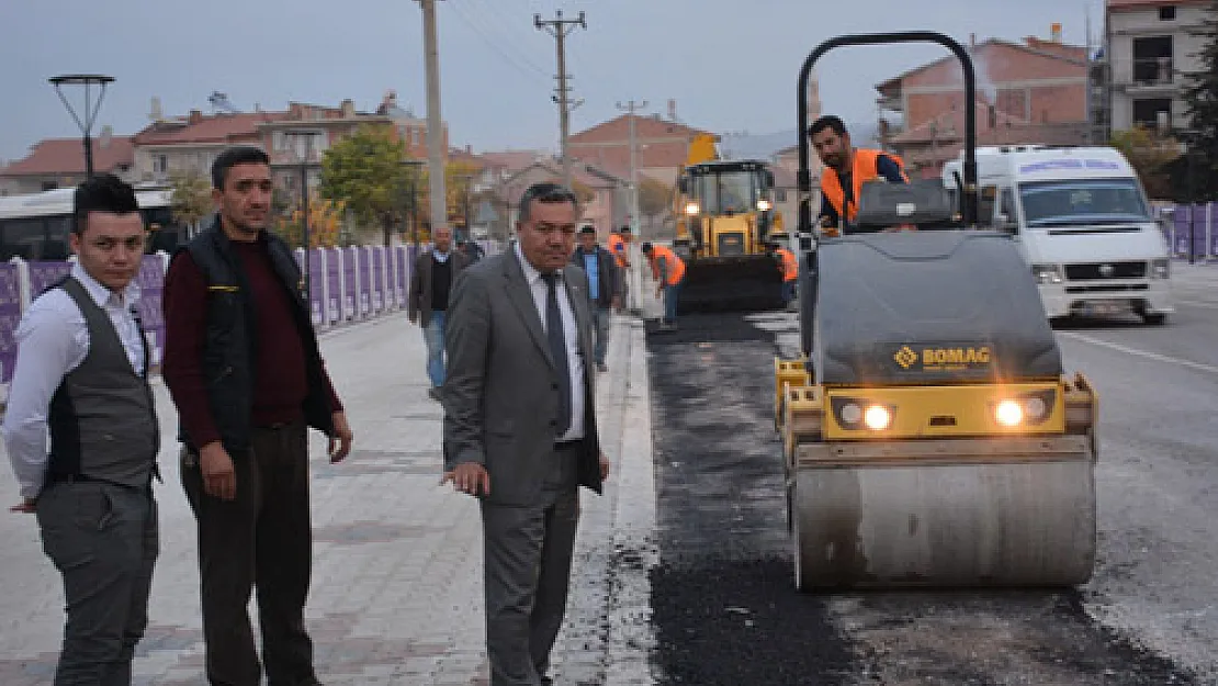 Kılıçarslan'da  çalışmalar sürüyor