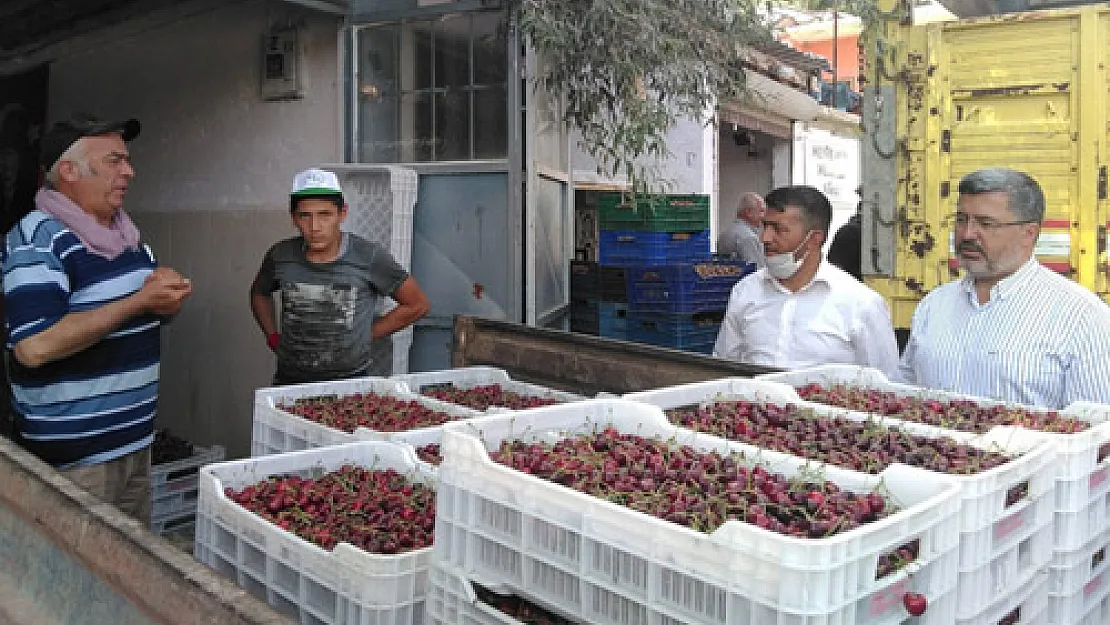 'Kiraz ihracatında çözüm arıyoruz,  en kısa sürede sonuç alacağız'