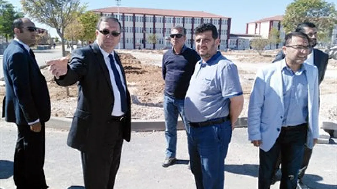 Kırkgöz Yerleşkesi’nde altyapı çalışmaları sürüyor