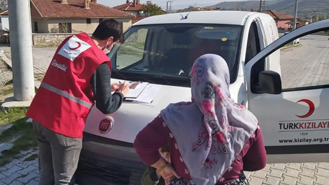 Kızılay faaliyetlerini SÜRDÜRÜYOR