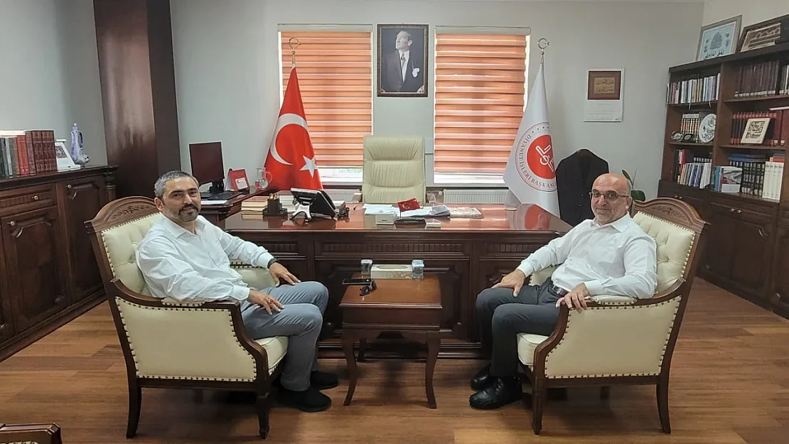 Komisyon Başkanından, Müftü İmamoğlu'na Ziyaret