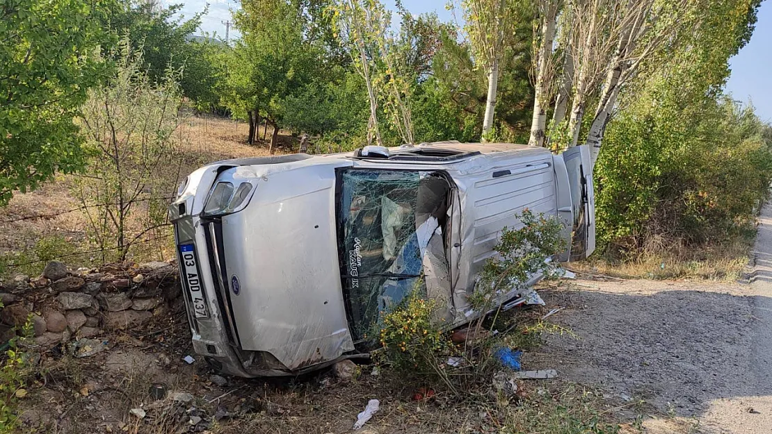 Köroğlubeli Mevkiinde Trafik Kazası: Otomobil Takla Attı