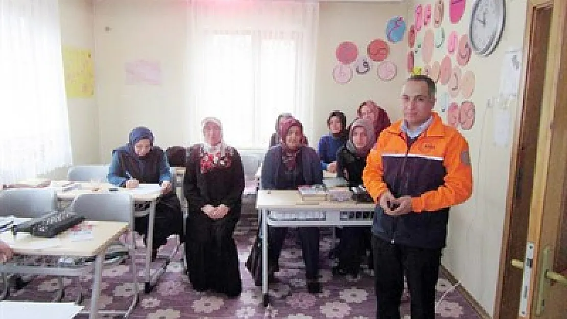 Kur’an Kursları’nda da afet eğitimi veriliyor