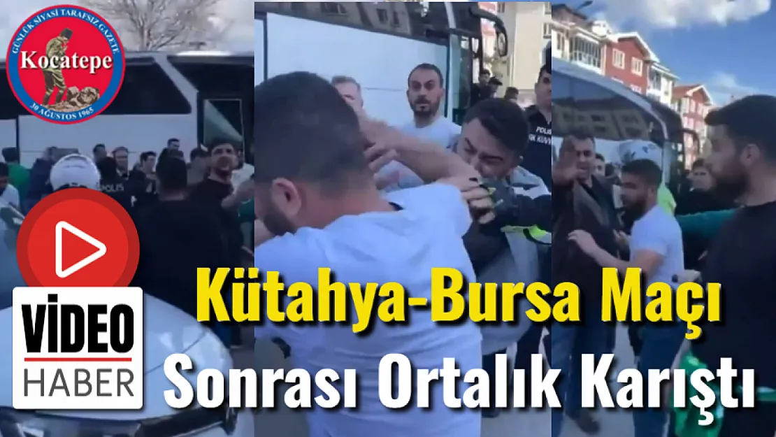 Kütahya-Bursa Maçı Sonrası Ortalık Karıştı