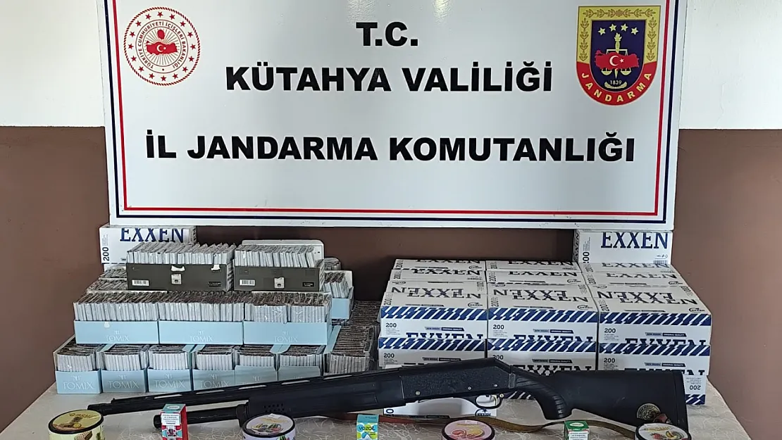 Kütahya'da Kaçak Sigaraya Operasyon!