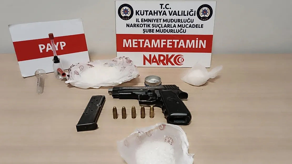 Kütahya'da uyuşturucu operasyonunda 4 tutuklama