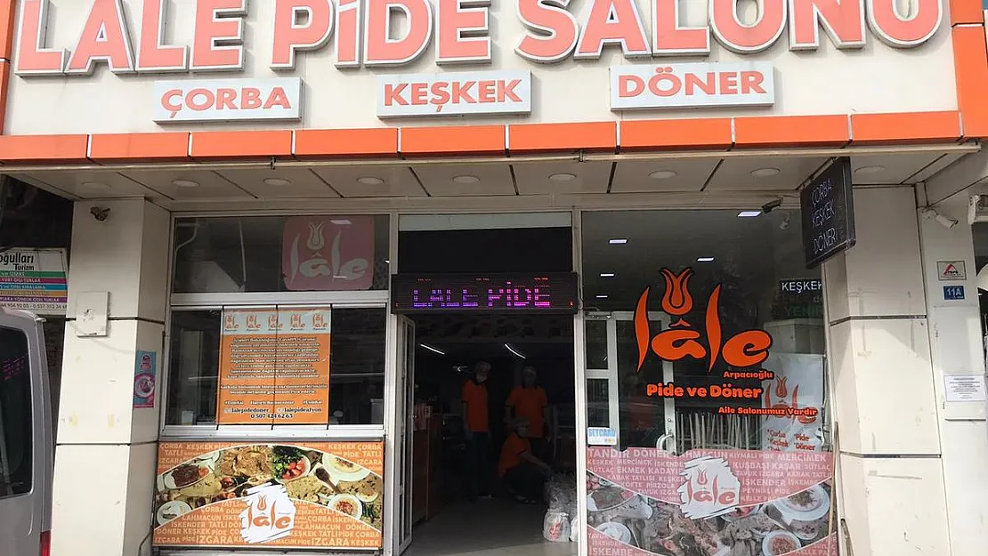 Lale Pide'den kapı kapı hizmet