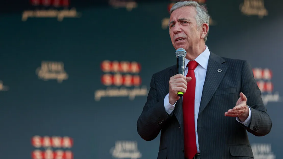 Mansur Yavaş'tan Adaylık Açıklaması