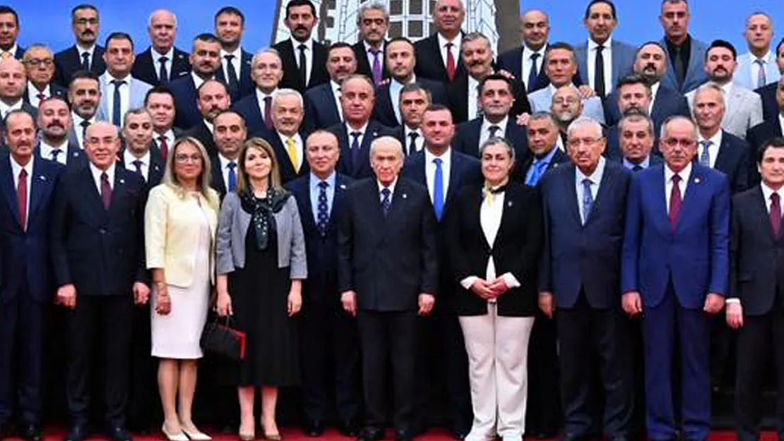 MHP İl Başkanı Kahveci Lider'inin Yanında