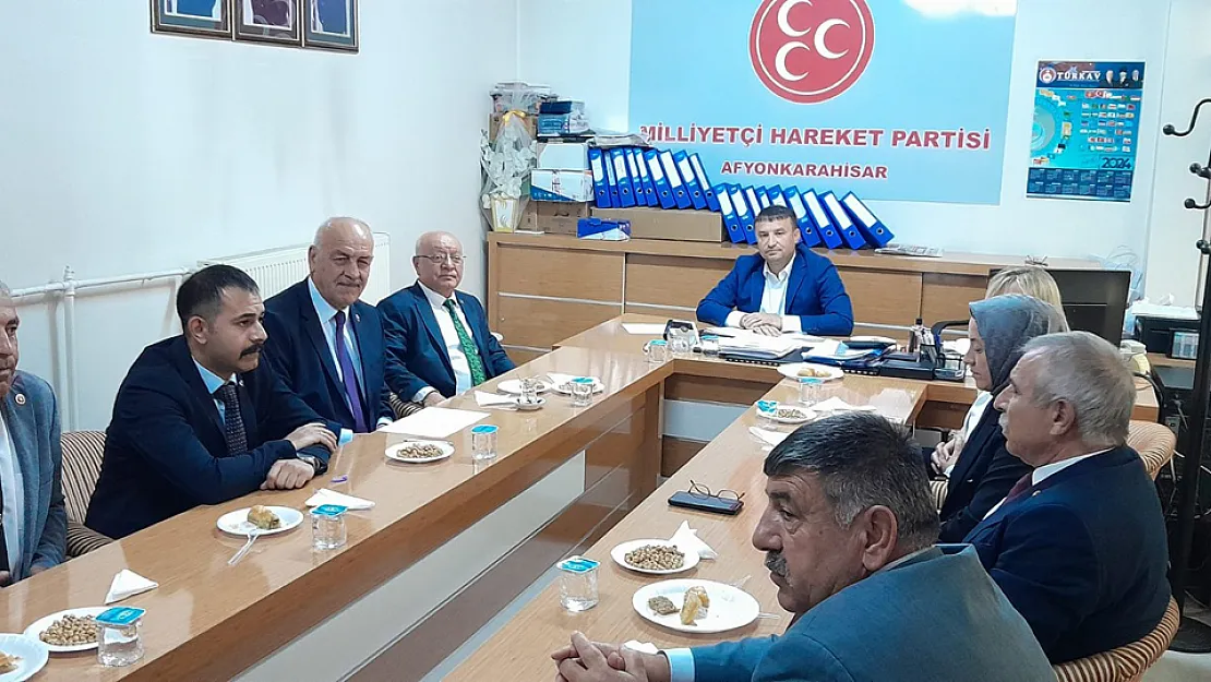 MHP'nin Yeni İGM Üyeleri İlk Toplantılarını Partide Yaptı