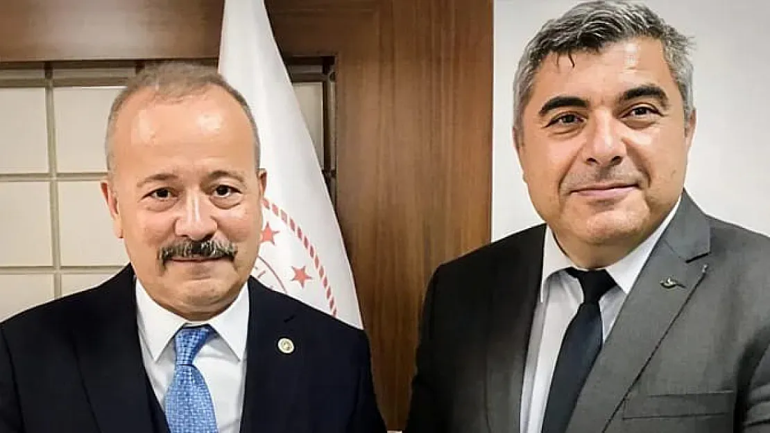 Milletvekili Taytak'tan Müdür Sünnetci'ye Tebrik