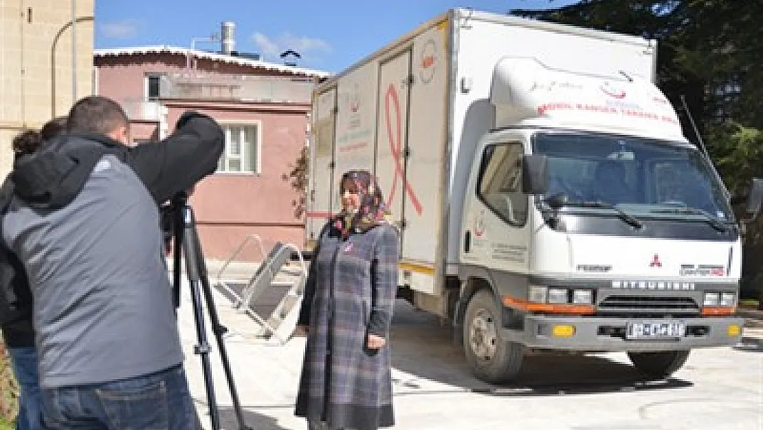 Mobil Mamografi Aracı TRT Haber Ekranında