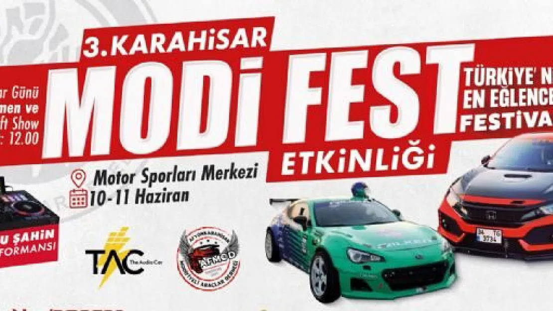 Modifiye araç tutkunları Motor Sporları merkezinde buluşuyor