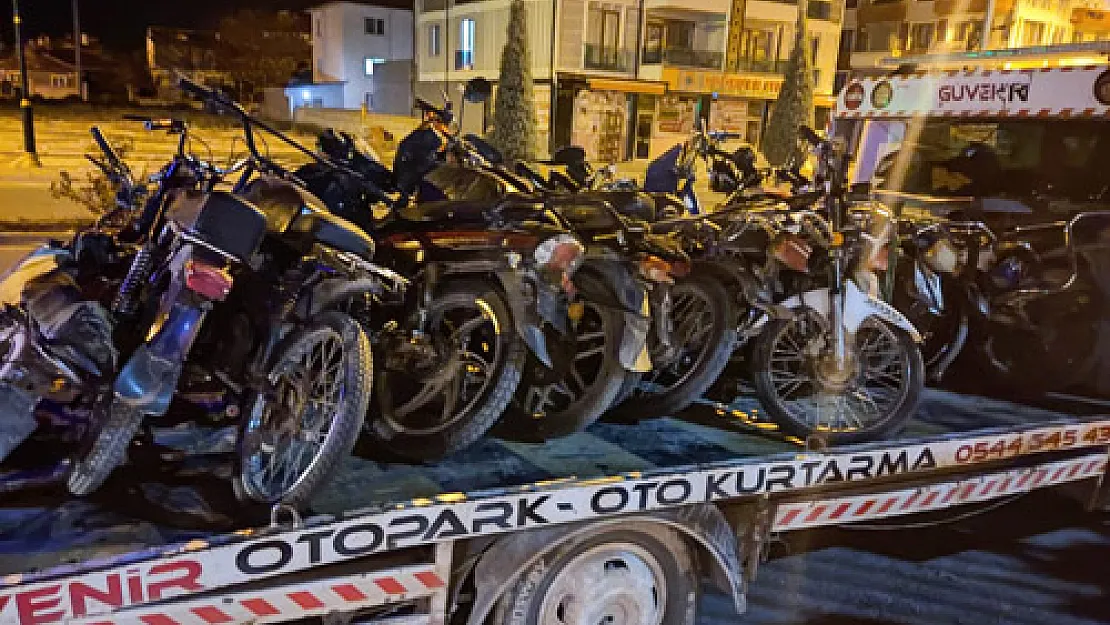 Motosikletlere yönelik denetim yapıldı