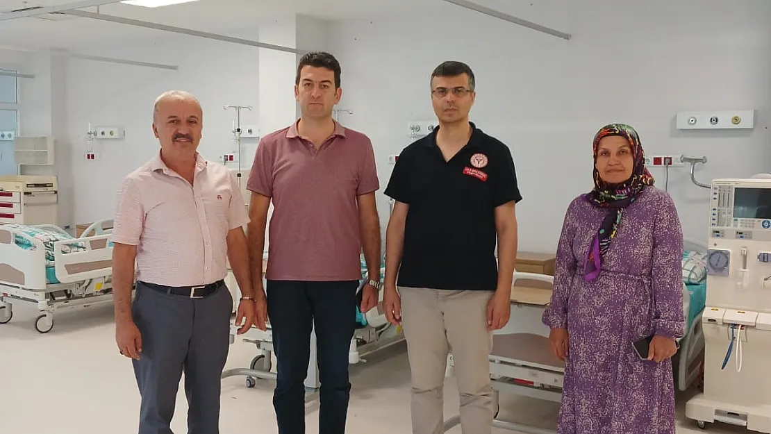 Müdür Korkmaz, Sinanpaşa Devlet Hastanesi'nde İncelemede Bulundu