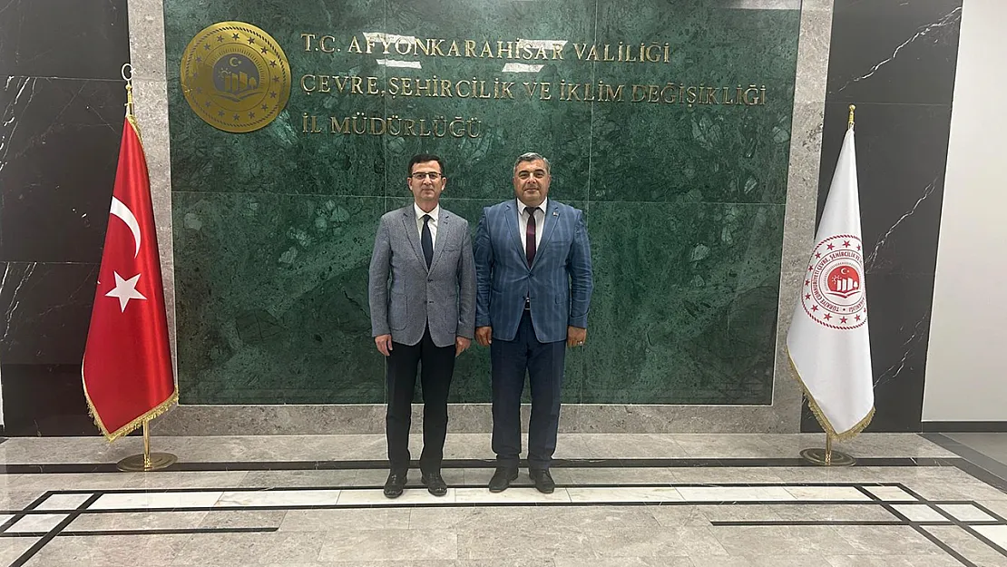 Müdür Sünnetci, Müdür Karayol'u Ziyaret Etti