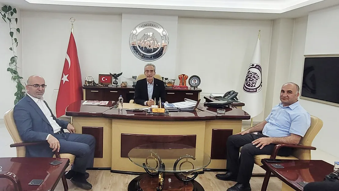 Müftü İmamoğlu, Başkan Üstün'e Taziyelerini İletti
